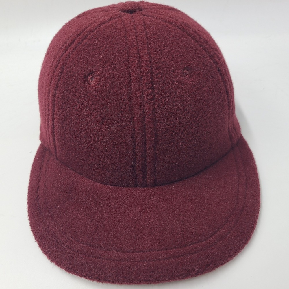 Lite Year Hat Strapback Maroon Fleece Streetwear Skate Skateboard Casual Men